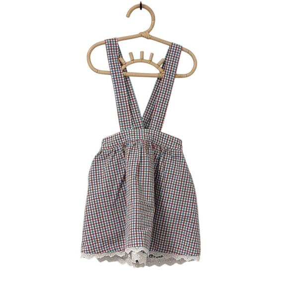 Bobo choses Gingham Pinafore | 2-3T - Picture 1 of 7